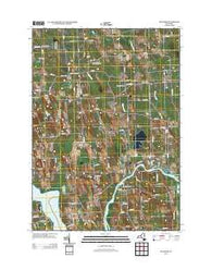 Lysander New York Historical topographic map, 1:24000 scale, 7.5 X 7.5 Minute, Year 2013