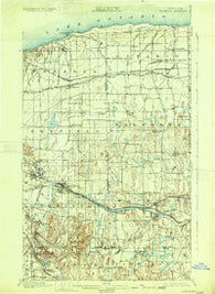 Macedon New York Historical topographic map, 1:62500 scale, 15 X 15 Minute, Year 1900
