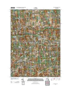 Macedon New York Historical topographic map, 1:24000 scale, 7.5 X 7.5 Minute, Year 2013
