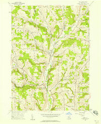 Maine New York Historical topographic map, 1:24000 scale, 7.5 X 7.5 Minute, Year 1956