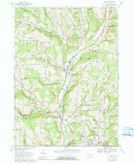 Maine New York Historical topographic map, 1:24000 scale, 7.5 X 7.5 Minute, Year 1969