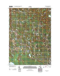 Mallory New York Historical topographic map, 1:24000 scale, 7.5 X 7.5 Minute, Year 2013