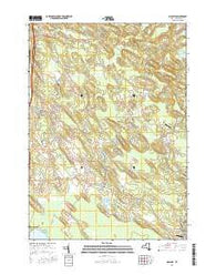 Mallory New York Current topographic map, 1:24000 scale, 7.5 X 7.5 Minute, Year 2016