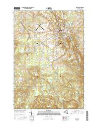 Malone New York Current topographic map, 1:24000 scale, 7.5 X 7.5 Minute, Year 2016