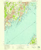 Mamaroneck New York Historical topographic map, 1:24000 scale, 7.5 X 7.5 Minute, Year 1955