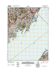 Mamaroneck New York Historical topographic map, 1:24000 scale, 7.5 X 7.5 Minute, Year 2013
