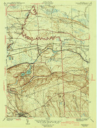 Manlius New York Historical topographic map, 1:31680 scale, 7.5 X 7.5 Minute, Year 1943