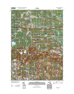 Manlius New York Historical topographic map, 1:24000 scale, 7.5 X 7.5 Minute, Year 2013