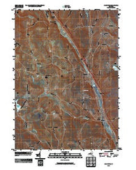 Marathon New York Historical topographic map, 1:24000 scale, 7.5 X 7.5 Minute, Year 2010