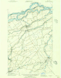 Massena New York Historical topographic map, 1:62500 scale, 15 X 15 Minute, Year 1906