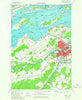 Massena New York Historical topographic map, 1:24000 scale, 7.5 X 7.5 Minute, Year 1964
