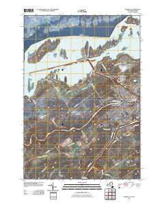 Massena New York Historical topographic map, 1:24000 scale, 7.5 X 7.5 Minute, Year 2010