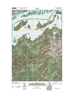 Massena New York Historical topographic map, 1:24000 scale, 7.5 X 7.5 Minute, Year 2013