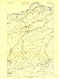 Massena New York Historical topographic map, 1:62500 scale, 15 X 15 Minute, Year 1907