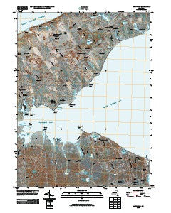 Mattituck New York Historical topographic map, 1:24000 scale, 7.5 X 7.5 Minute, Year 2010