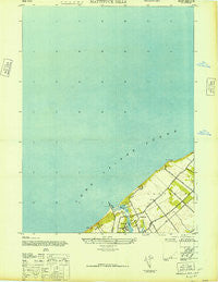Mattituck Hills New York Historical topographic map, 1:24000 scale, 7.5 X 7.5 Minute, Year 1947