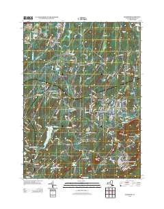 Maybrook New York Historical topographic map, 1:24000 scale, 7.5 X 7.5 Minute, Year 2013