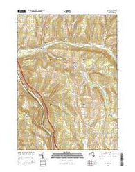 McGraw New York Current topographic map, 1:24000 scale, 7.5 X 7.5 Minute, Year 2016