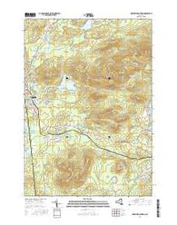 McKenzie Mountain New York Current topographic map, 1:24000 scale, 7.5 X 7.5 Minute, Year 2016