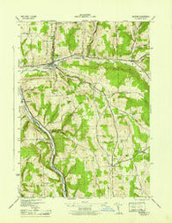 Mc Graw New York Historical topographic map, 1:31680 scale, 7.5 X 7.5 Minute, Year 1944