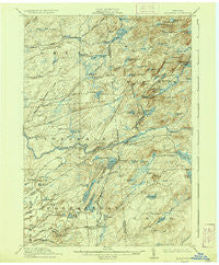 Mc Keever New York Historical topographic map, 1:62500 scale, 15 X 15 Minute, Year 1912