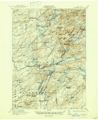 Mc Keever New York Historical topographic map, 1:62500 scale, 15 X 15 Minute, Year 1912