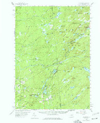Mc Keever New York Historical topographic map, 1:62500 scale, 15 X 15 Minute, Year 1958