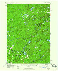 Mc Keever New York Historical topographic map, 1:62500 scale, 15 X 15 Minute, Year 1958