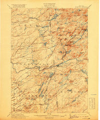 Mc Keever New York Historical topographic map, 1:62500 scale, 15 X 15 Minute, Year 1912