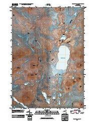 Meacham Lake New York Historical topographic map, 1:24000 scale, 7.5 X 7.5 Minute, Year 2010