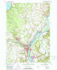 Mechanicville New York Historical topographic map, 1:24000 scale, 7.5 X 7.5 Minute, Year 1954