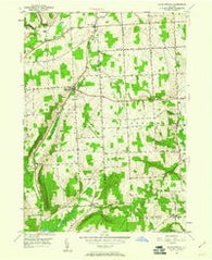 Mecklenburg New York Historical topographic map, 1:24000 scale, 7.5 X 7.5 Minute, Year 1950