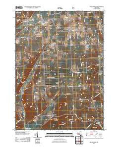 Mecklenburg New York Historical topographic map, 1:24000 scale, 7.5 X 7.5 Minute, Year 2011