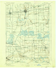 Medina New York Historical topographic map, 1:62500 scale, 15 X 15 Minute, Year 1897