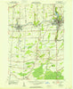 Medina New York Historical topographic map, 1:24000 scale, 7.5 X 7.5 Minute, Year 1951