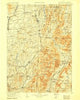 Mettawee Vermont Historical topographic map, 1:125000 scale, 30 X 30 Minute, Year 1903