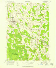 Mexico New York Historical topographic map, 1:24000 scale, 7.5 X 7.5 Minute, Year 1956