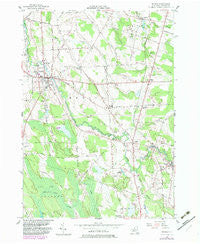 Mexico New York Historical topographic map, 1:24000 scale, 7.5 X 7.5 Minute, Year 1956
