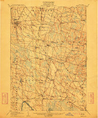 Mexico New York Historical topographic map, 1:62500 scale, 15 X 15 Minute, Year 1905