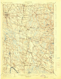 Mexico New York Historical topographic map, 1:62500 scale, 15 X 15 Minute, Year 1905