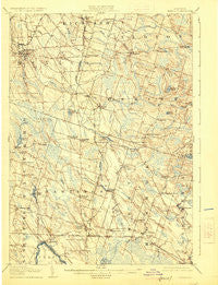 Mexico New York Historical topographic map, 1:62500 scale, 15 X 15 Minute, Year 1905