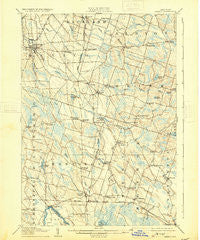 Mexico New York Historical topographic map, 1:62500 scale, 15 X 15 Minute, Year 1905