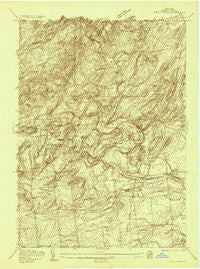 Middle Grove New York Historical topographic map, 1:24000 scale, 7.5 X 7.5 Minute, Year 1935