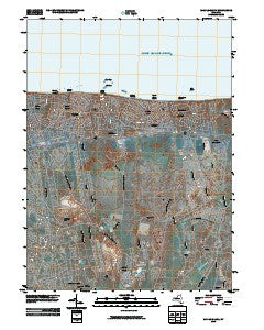 Middle Island New York Historical topographic map, 1:24000 scale, 7.5 X 7.5 Minute, Year 2010