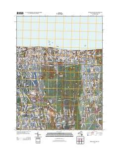 Middle Island New York Historical topographic map, 1:24000 scale, 7.5 X 7.5 Minute, Year 2013