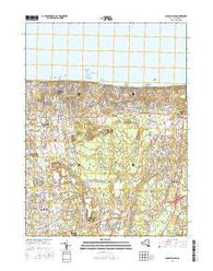 Middle Island New York Current topographic map, 1:24000 scale, 7.5 X 7.5 Minute, Year 2016