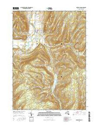 Middleburgh New York Current topographic map, 1:24000 scale, 7.5 X 7.5 Minute, Year 2016