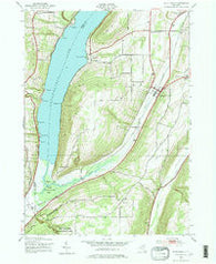 Middlesex New York Historical topographic map, 1:24000 scale, 7.5 X 7.5 Minute, Year 1942