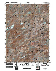 Middletown New York Historical topographic map, 1:24000 scale, 7.5 X 7.5 Minute, Year 2010