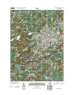Middletown New York Historical topographic map, 1:24000 scale, 7.5 X 7.5 Minute, Year 2013